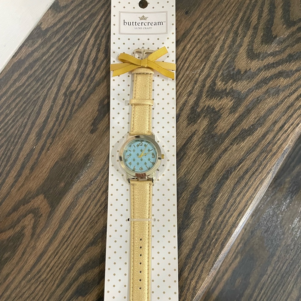 Buttercream Luxe Craft Watch New